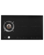 ASKO HIG1995AB 93cm Induction Hob - Black Glass