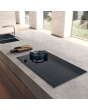 ASKO HIG1995AB 93cm Induction Hob - Black Glass