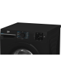 Beko BMN3WT3841B 8kg 1400 Spin RecycledTub Washing Machine - Black