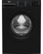 Beko BMN3WT3841B 8kg 1400 Spin RecycledTub Washing Machine - Black