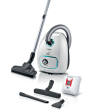 Bosch BGBS4HYGGB Serie 4 ProHygienic 600W 4.5kg Cylinder Vacuum Cleaner - White