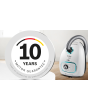Bosch BGBS4HYGGB Serie 4 ProHygienic 600W 4.5kg Cylinder Vacuum Cleaner - White