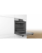 Bosch HBS573BS0B 59.4cm Built In Electric Single Oven with 3D Hot Air - Stainless Steel