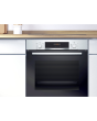 Bosch HBS573BS0B 59.4cm Built In Electric Single Oven with 3D Hot Air - Stainless Steel