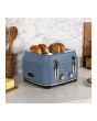 Rangemaster RMCL4S201SB 4 Slice Toaster - Stone Blue