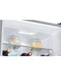 Teknix FFH1860X Fridge Freezer 60Cm Digital Display S/S