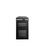 Teknix TKED54B Ceramic Double Oven Cooker 50Cm Black