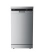 Teknix TX3FD458S Freestanding Dishwasher Slimline Silver