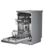 Teknix TX3FD458S Freestanding Dishwasher Slimline Silver