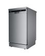 Teknix TX3FD458S Freestanding Dishwasher Slimline Silver