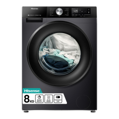 Hisense WF3S8043BB3 8kg 1400 Spin Washing Machine Black