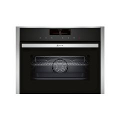 Neff C18FT34N0B Built In Compact Steam Oven Stainless Steel
