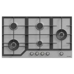 Teknix BITK290GH5X Gas Hob 5 Burner 90Cm S/S