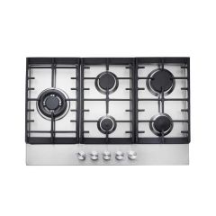 Teknix SCGH751X 5 Burner Gas Hob 75Cm Stainless Steel