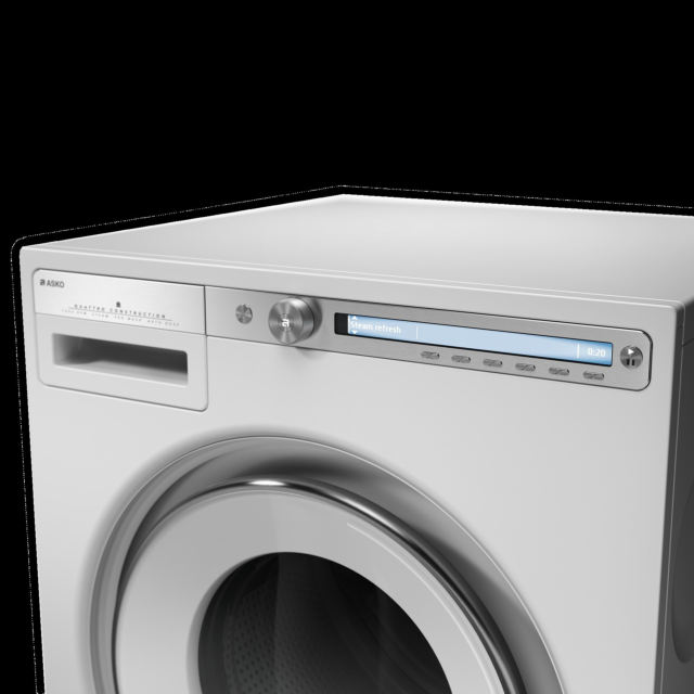 ASKO W4096RWUK1 9kg 1600 Spin Washing Machine - White