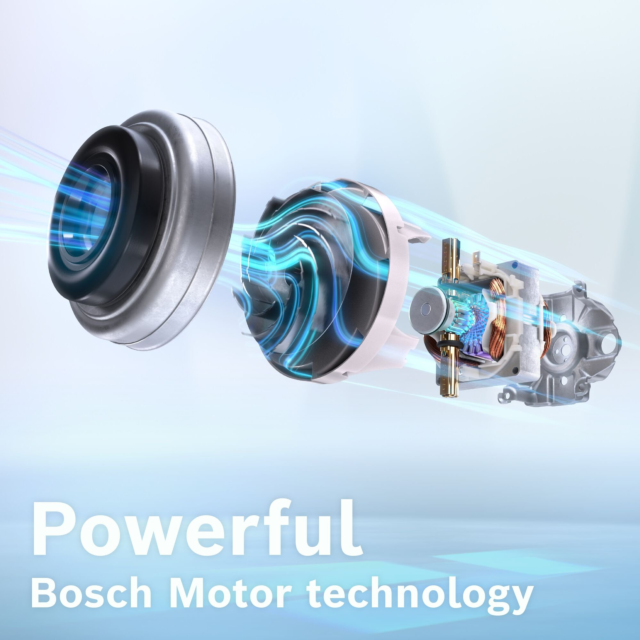 Bosch BGBS4HYGGB Serie 4 ProHygienic 600W 4.5kg Cylinder Vacuum Cleaner - White