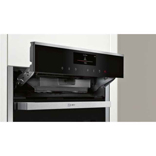 Neff C18FT34N0B Built In Compact Steam Oven Stainless Steel