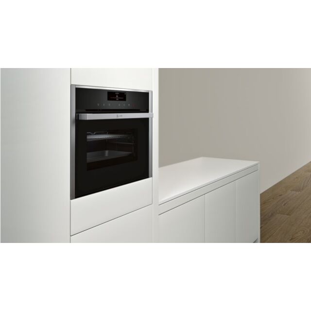 Neff C18FT34N0B Built In Compact Steam Oven Stainless Steel