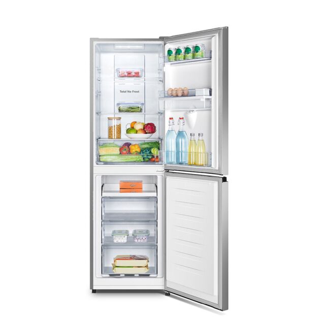 Teknix FFH1825WS Fridge Freezer F/F + Water Dispenser S/S
