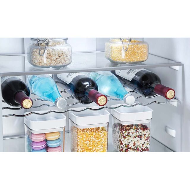 Teknix FFH1860X Fridge Freezer 60Cm Digital Display S/S
