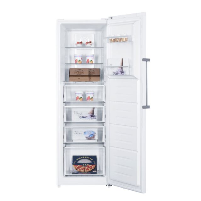 Teknix T60FNF2W 60Cm Tall Freezer Frost Free White