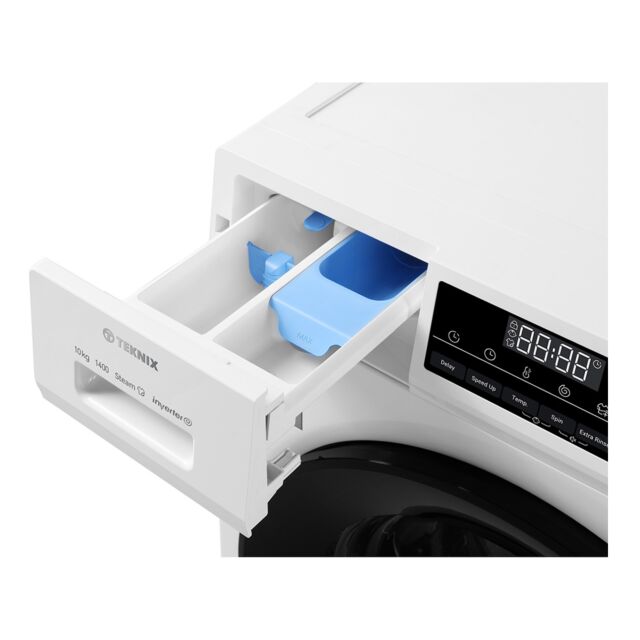 Teknix TK3W1014XW Washing Machine 10Kg 1400Spin White