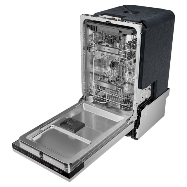 Teknix TX3BD458 Integrated Slimline Dishwasher